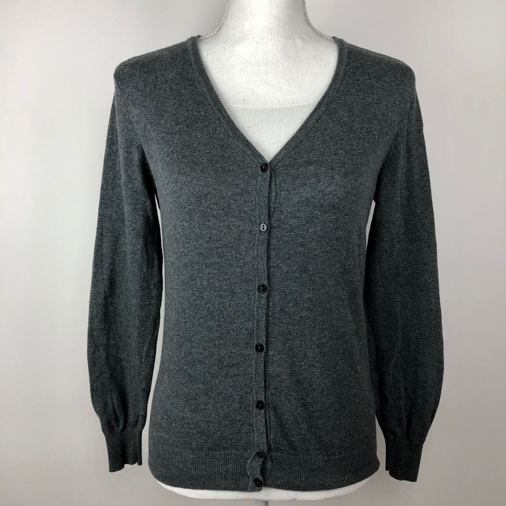 Sale! Zara knit sweater woman’s gray cardigan